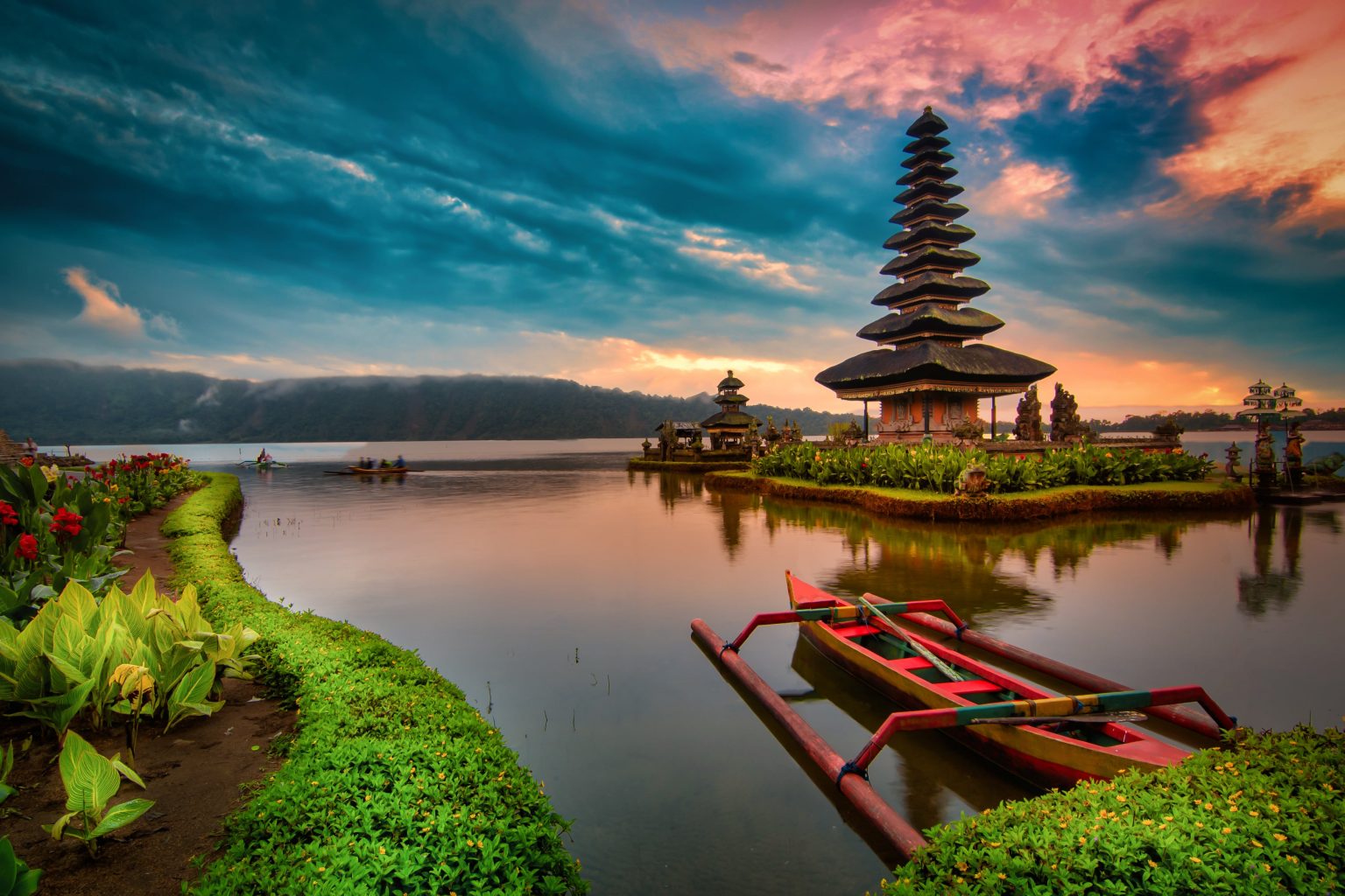 Pura Ulun Danu Bratan Bali - Harga Tiket Masuk, Daya Tarik, & Jam Buka
