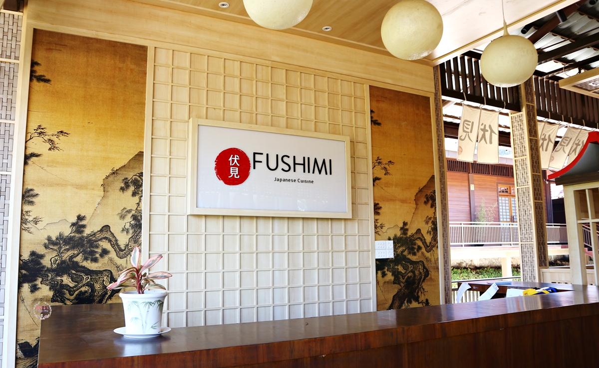 fushimi restoran jepang yang ada di the onsen spring