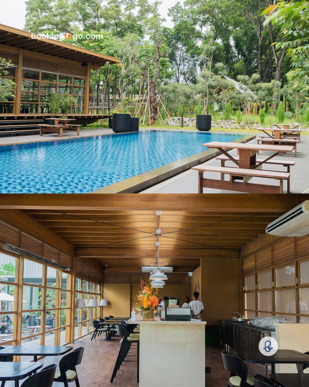 Area Indoor dan Outdoor Buranchi Alam Sutera