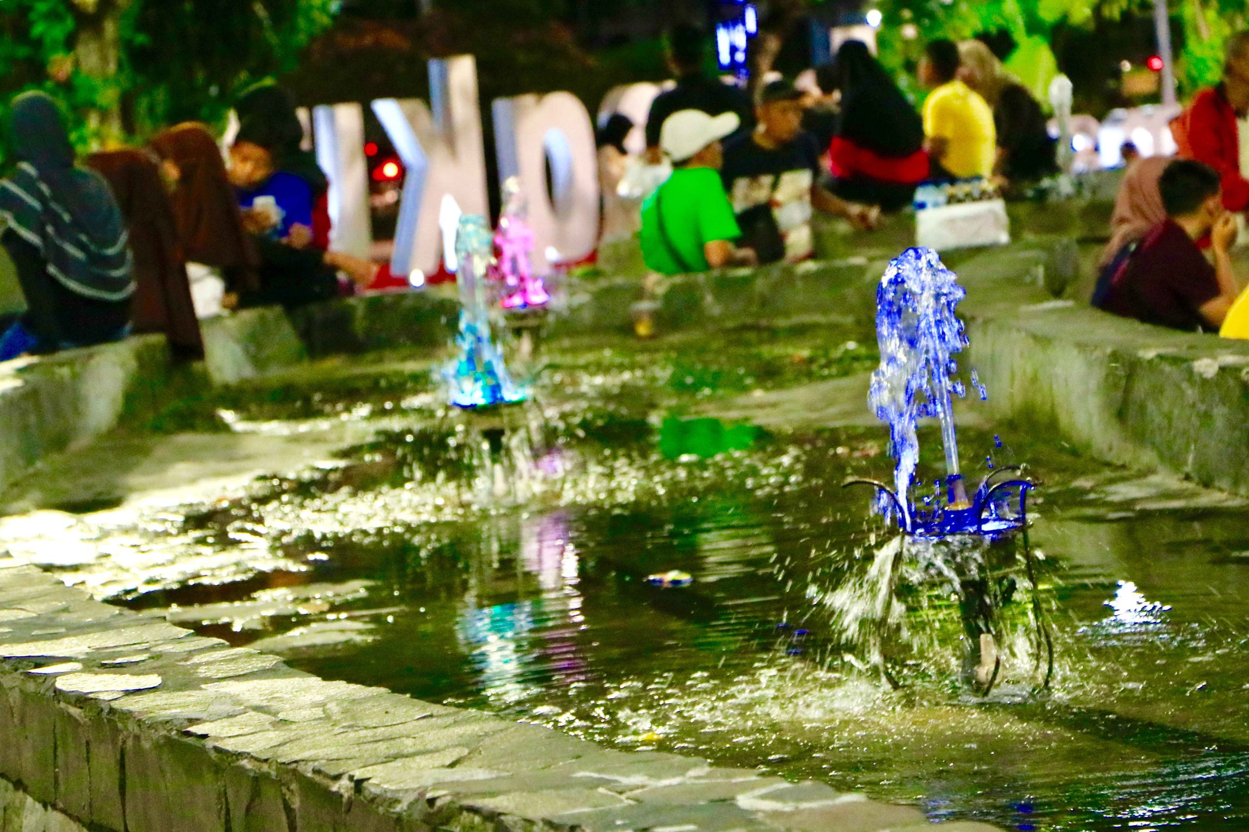 Air Mancur di taman bungkul