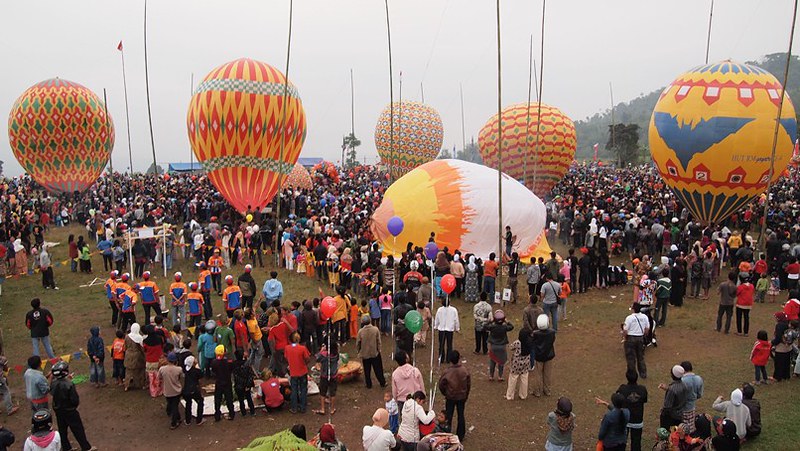 Sejarah festival balon wonosobo