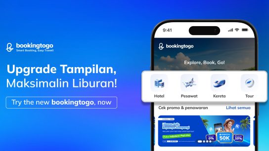 Beli tiket hotel, kereta & pesawat