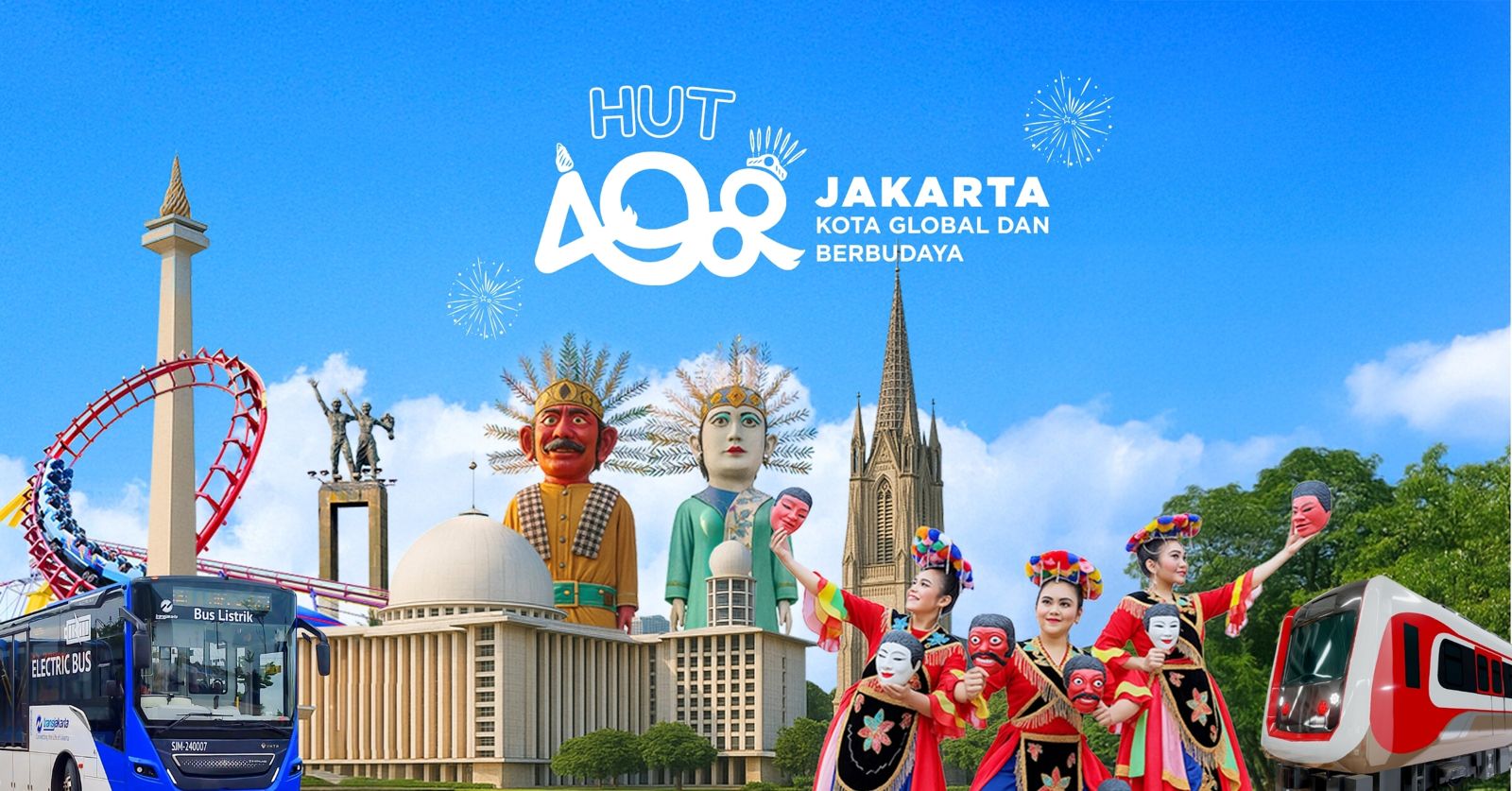 Rayakan HUT Jakarta ke-498, Nikmati Liburan Seru di Ibu Kota!