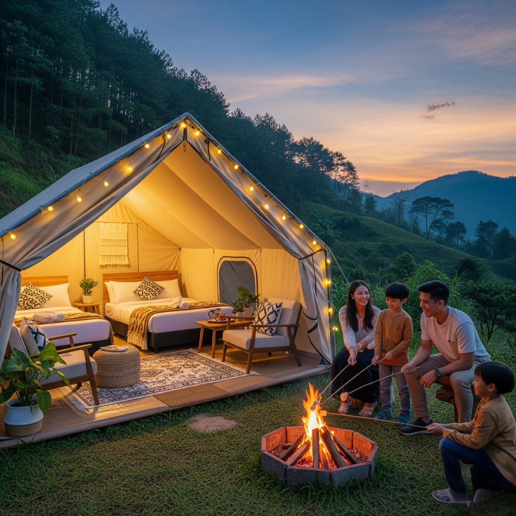 Glamping di bandung