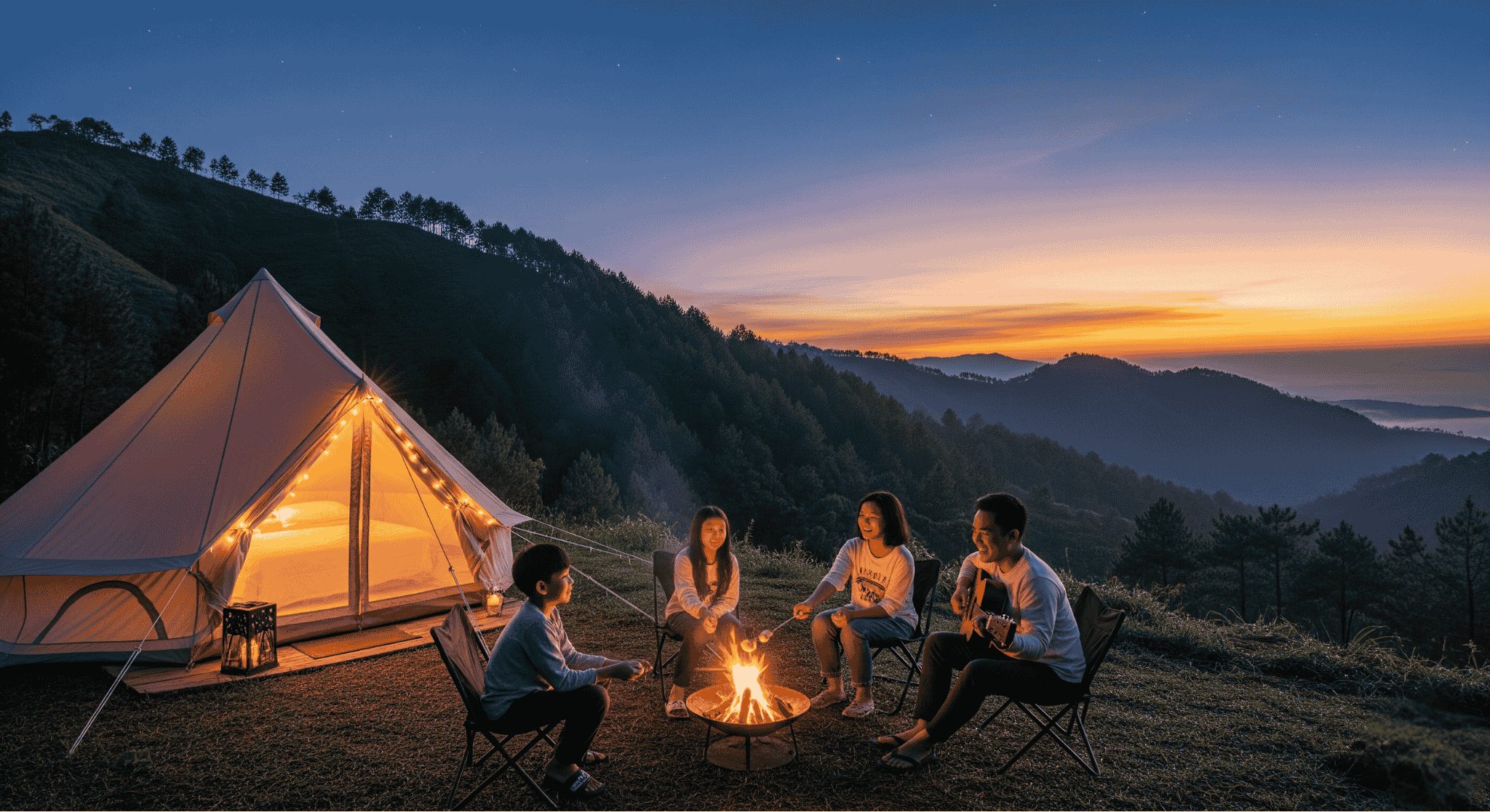 Glamping di Bandung