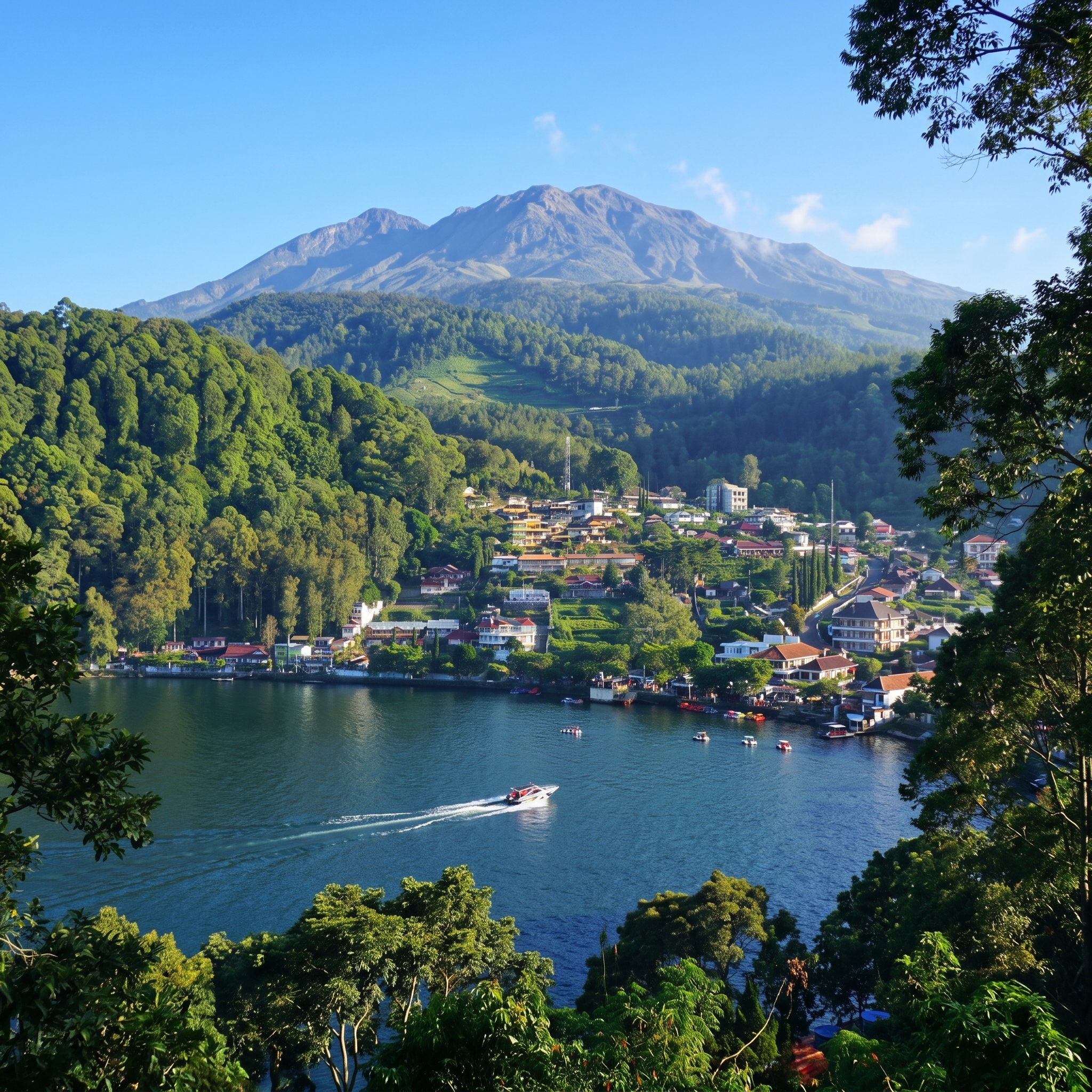 Pemandangan Telaga Sarangan Magetan